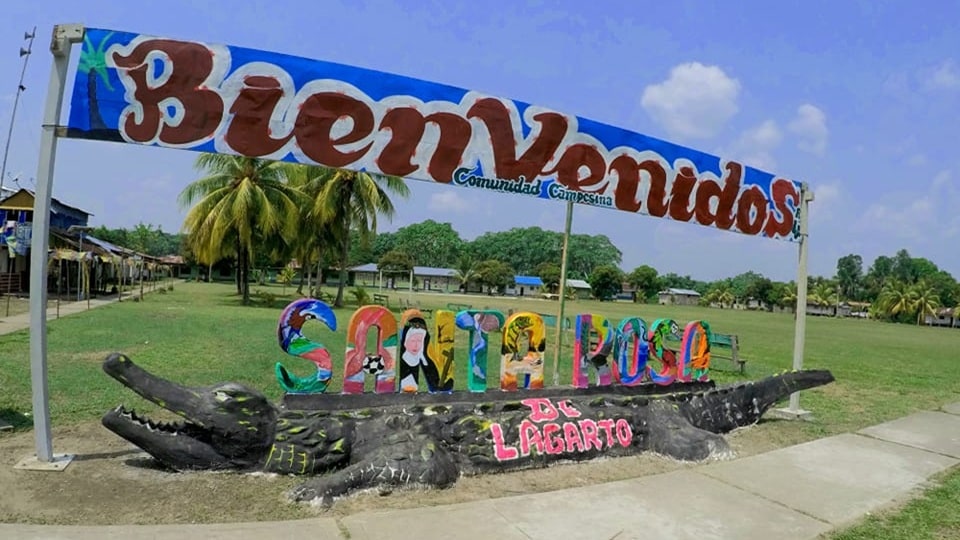 centro poblado Santa Rosa de Lagarto