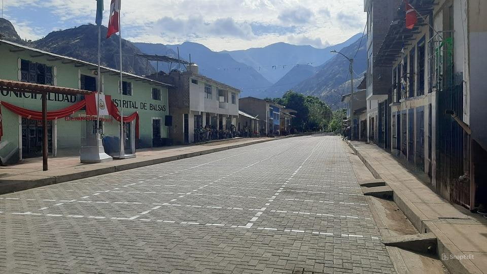 centro poblado Balsas