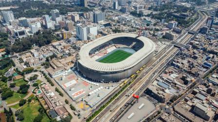 Inauguración del Estadio Nacional de Lima