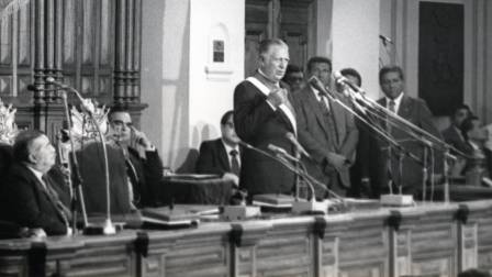 Nacimiento del expresidente Fernando Belaúnde
