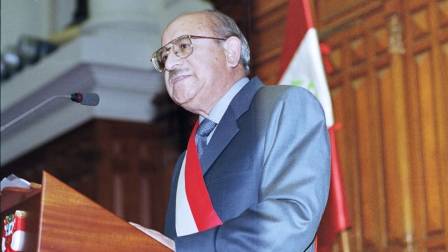 Fallecimiento del expresidente Valentín Paniagua